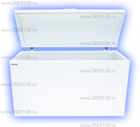 Морозильный ларь (белый) с глухой крышкой