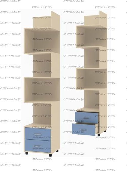 Шкаф-стеллаж Дельта-5.01 (46х43х216)