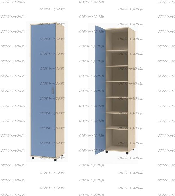 Шкаф-пенал Дельта-6 (46х43х216)