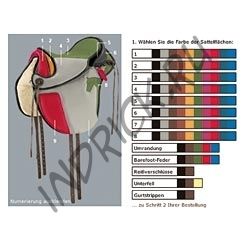 Безленчиковое седло Barefoot My Cherokee