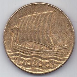 1 крона 1934 г. Эстония