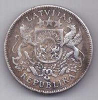 2 лата 1925 г. Латвия