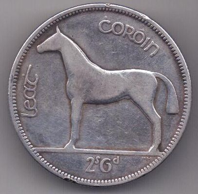 1/2 кроны 1930 г. Ирландия (Великобритания)