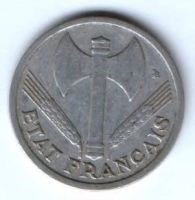 1 франк 1944 г. Франция