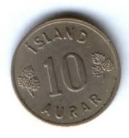 10 эйре 1946 г. Исландия