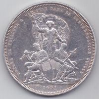 5 франков 1881 г. Швейцария