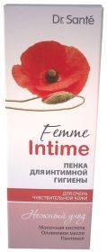 ЭЛЬФА. DR.  SANTE. FEMME  INTIME. ПЕНКА  ДЛЯ  ИНТИМНОЙ  ГИГИЕНЫ  ДЛЯ  ОЧЕНЬ  ЧУВСТВИТЕЛЬНОЙ  КОЖИ  150МЛ.