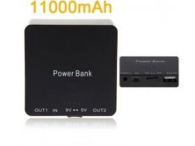 Внешний аккумулятор для iPhone 4/4S, iPad 1/2, PSP, MP3/MP4 на 11000 mAh