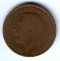 1/2 пенни 1918 г. Великобритания
