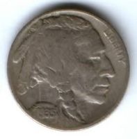 5 центов 1935 г. США
