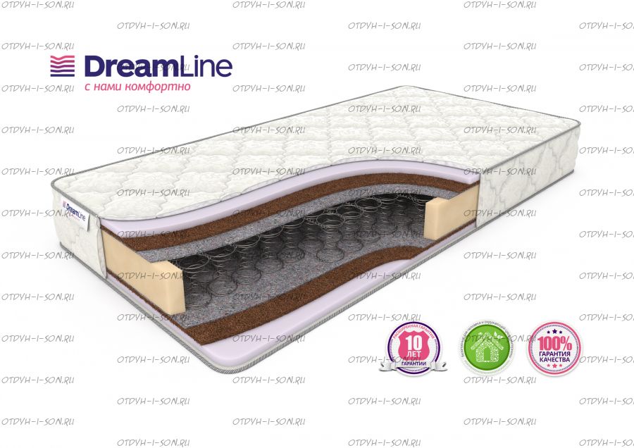 Матрас ECO FOAM HARD (BS) Дримлайн