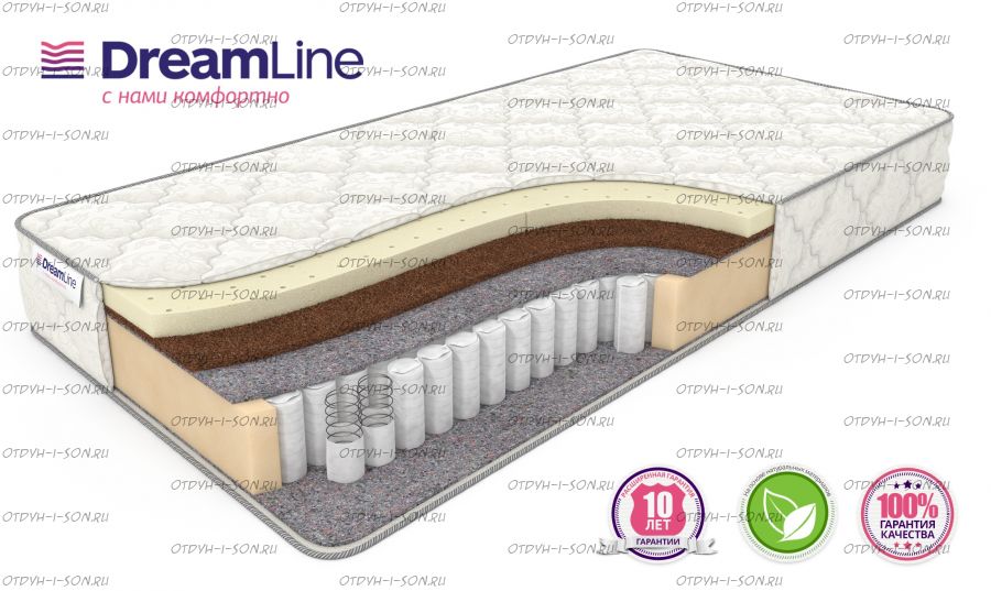 Матрас Single SleepDream Medium TFK Дримлайн