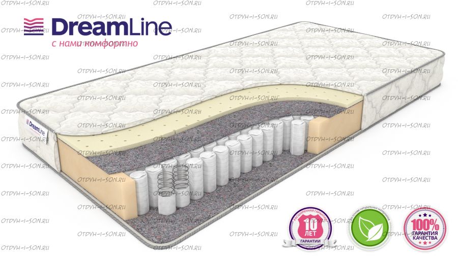 Матрас Single Sleep 2 TFK  2 шт. Дримлайн к кровати Неаполь