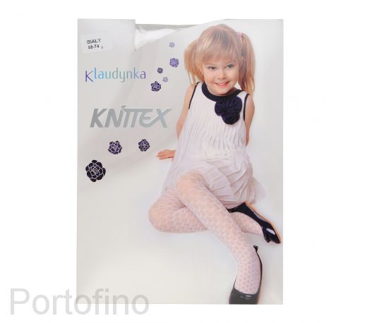 KNITTEX Klaudinka колготки полиамидные с узором 40 DEN