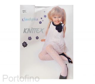 KNITTEX Klaudinka колготки полиамидные с узором 40 DEN.