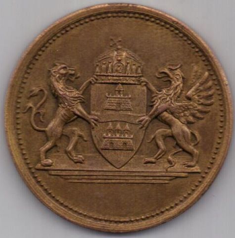 медаль 1930 г. Чемпионат Европы по боксу(г. Будапешт. Венгрия)