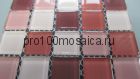 Plum mix  Мозаика серия CRYSTAL