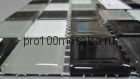 Carbon mix  стекло. Мозаика серия CRYSTAL