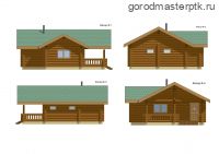 Баня "ГРОМ" фасады