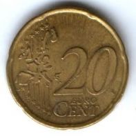 20 евроцентов 1999 г. Испания