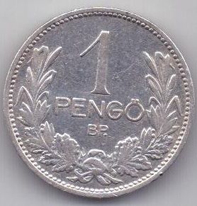 1 пенго 1926 г. редкий год .Венгрия