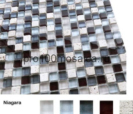 Niagara Мозаика серия Naturelle 15x15x4, размер, мм: 305*305 (Caramelle)