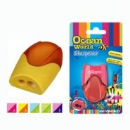 Точилка "Ocean World. Скат", 2 отверстия, с накопителем, блистер (арт. KR970290-1)