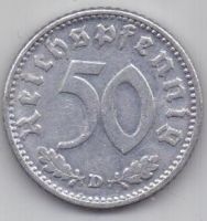 50 пфеннигов 1940 г. D Германия