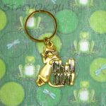 Брелок "Расслабься!" под золото