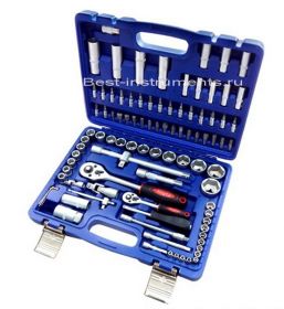 KT94 Набор инструментов 1/2'', 1/4'' 6-гр. KINGTUL, 94 предмета.