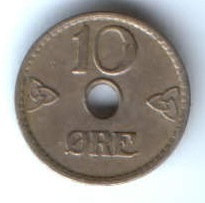 10 эре 1945 г. Норвегия