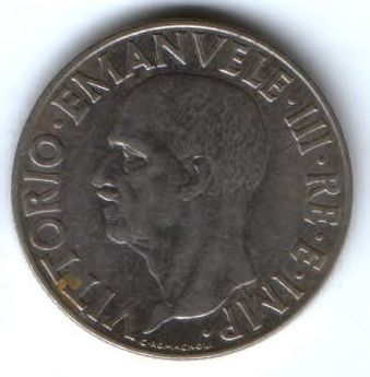 1 лира 1940 г. Италия