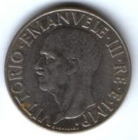 1 лира 1940 г. Италия