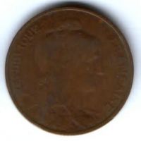 5 сантимов 1912 г. Франция
