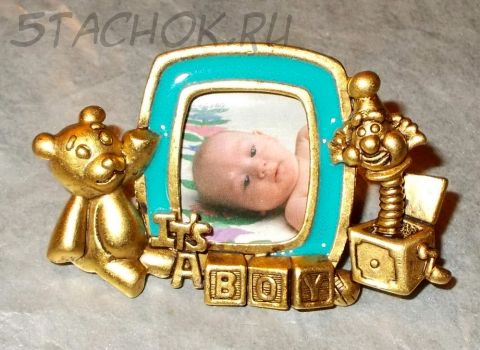 Брошь "Новорожденный" (Danecraft США)