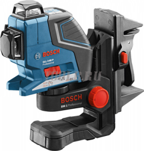 BOSCH GLL 3-80 P + BM1 + L-Boxx - Лазерный нивелир