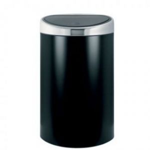 Мусорный бак (ведро) Brabantia Touch Bin Matt Black 378768