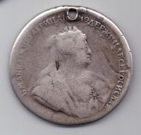 рубль 1739 г. редкий год