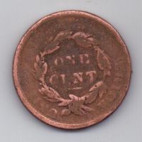 1 цент 1816-36 г. США