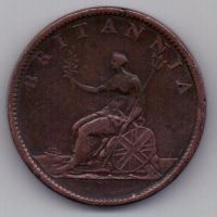 1/2 пенни 1807 г. Великобритания