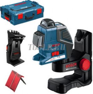 BOSCH GLL 2-80 P + BM1 в L-Boxx - лазерный нивелир