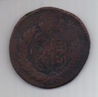 2 копейки 1763-96 г. D=38,5