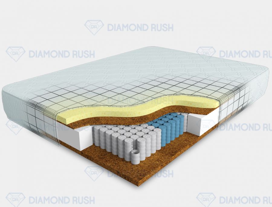 Diamond Rush Cocos Ergo Lux MultiZone LD матрас ортопедический