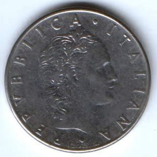 50 лир 1961 г. Италия