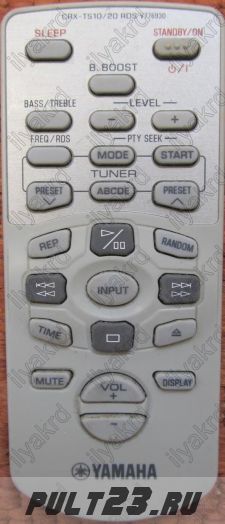 YAMAHA CRX-TS10/20, V776920, V776930, CRX-TS10, CRX-TS15, CRX-TS20, TSX-10, TSX-15, TSX-20