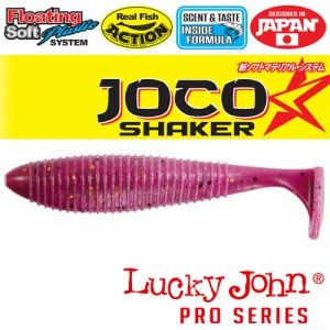 Виброхвост Lucky John Pro Series JOCO SHAKER 3,5" / 89,9 мм / цвет F04 / 4 шт