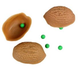 Three Shell Game - Три скорлупки (где спрятан шарик?)