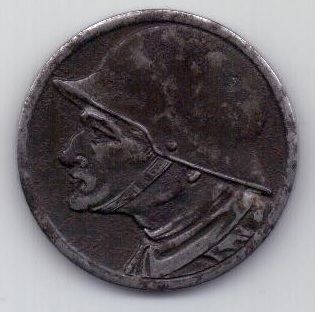10 пфеннигов 1918 г. Дюрен. Германия