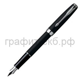 Ручка перьевая Parker Sonnet Core Matte Black CT черная матовая  F529 1931521