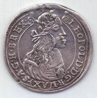 15 крейцеров 1676 г. Венгрия. Австрия
